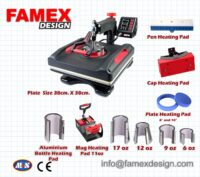 Famex Design Heating Press 11 in 1